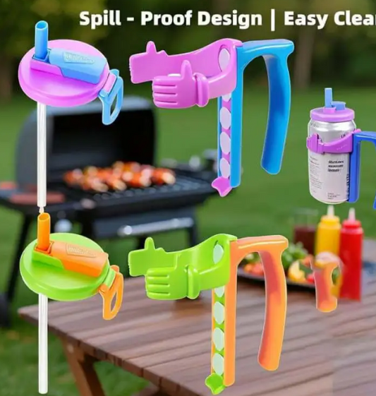 The Can Hand™ - (Can Holder + Can Lid)